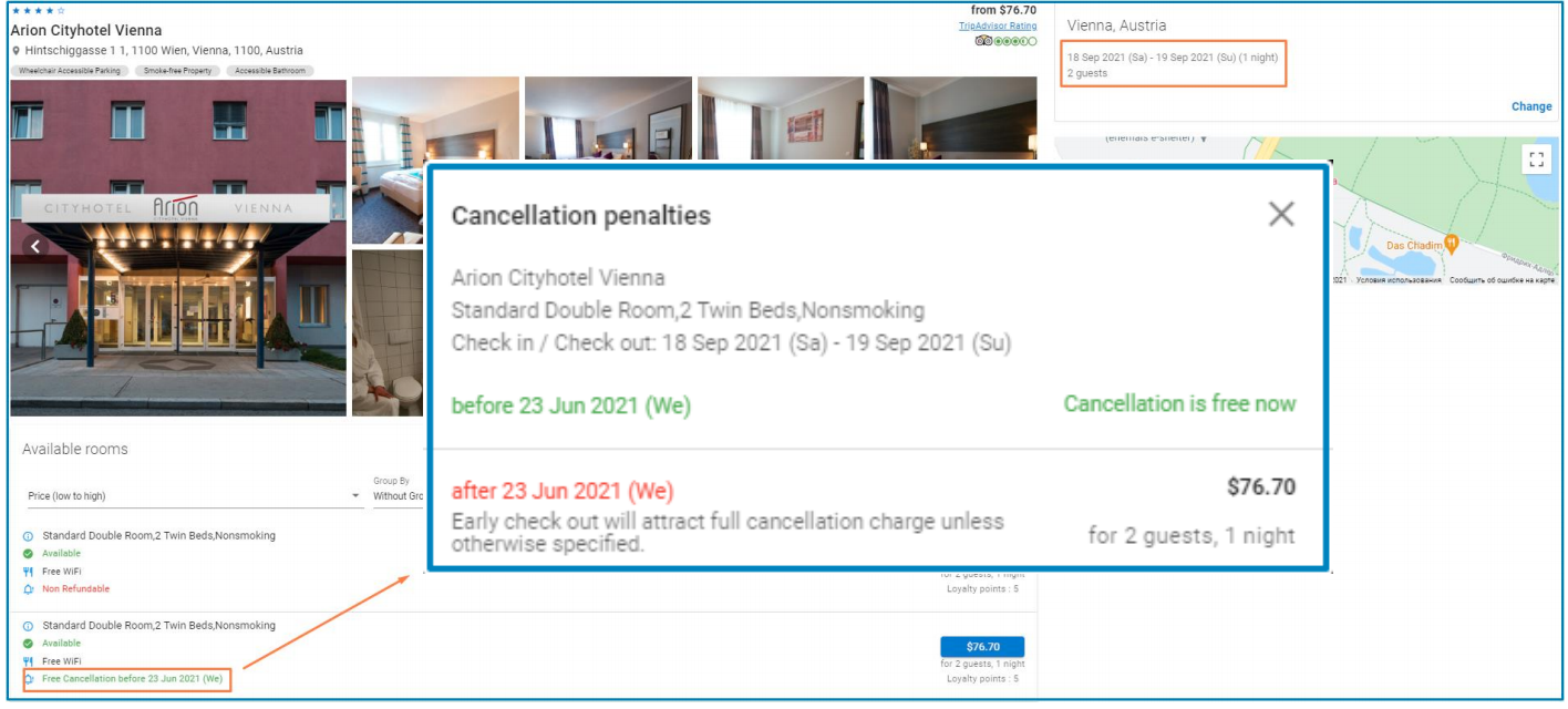 Cancellation Penalties