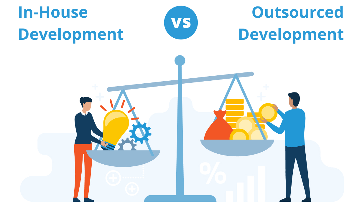 in house development vs outsourced development