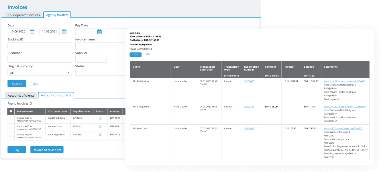 Invoice management platform by GP Solutions