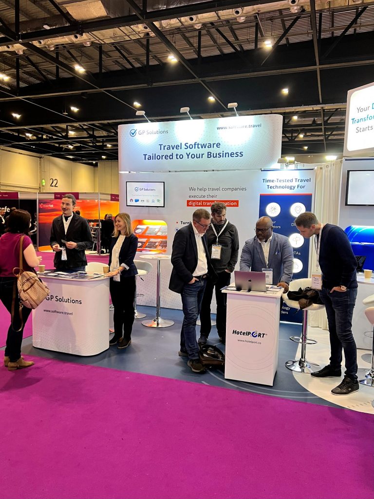 GP Solutions stand