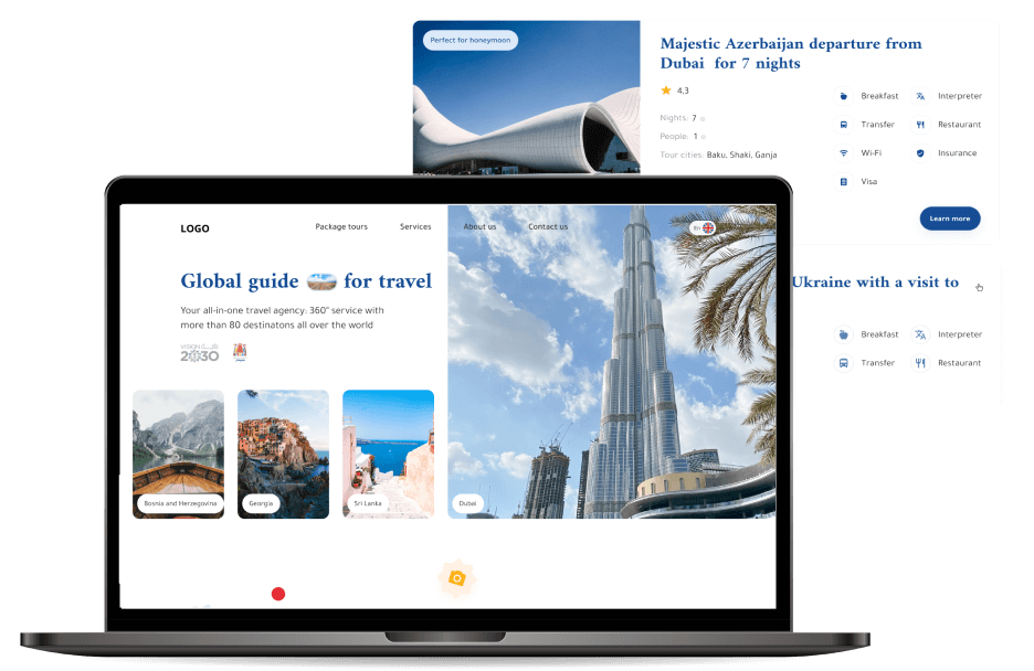 online travel booking engine