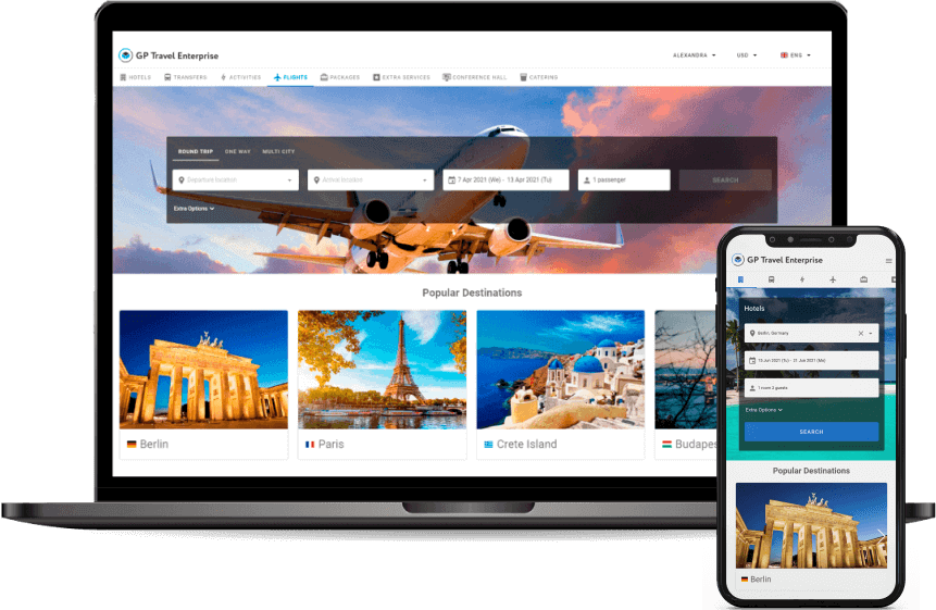 online travel agency system