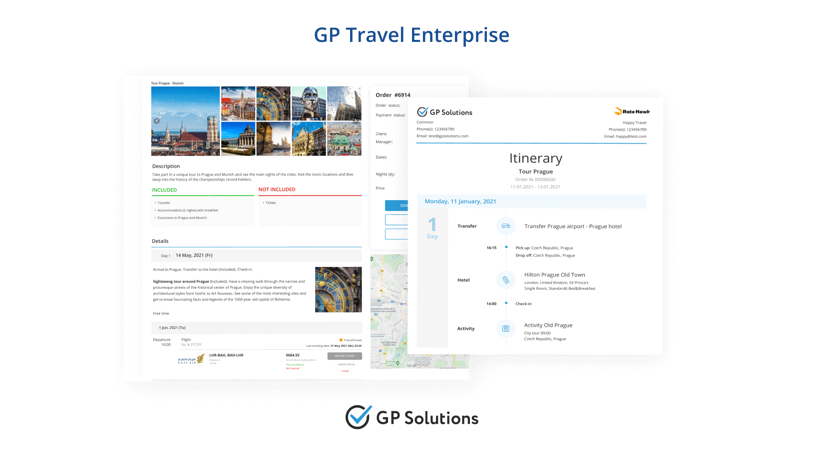 Travel Itinerary | GP Travel Enterprise