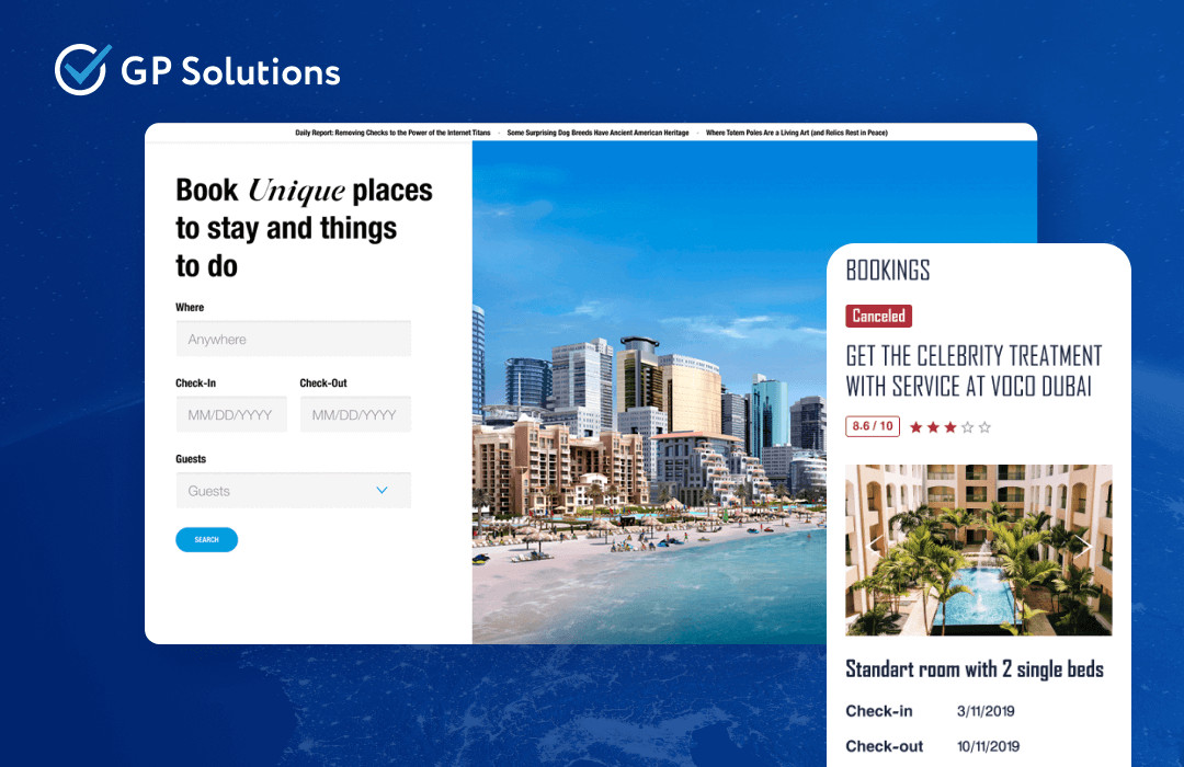 Cutting-edge Booking Engine Case