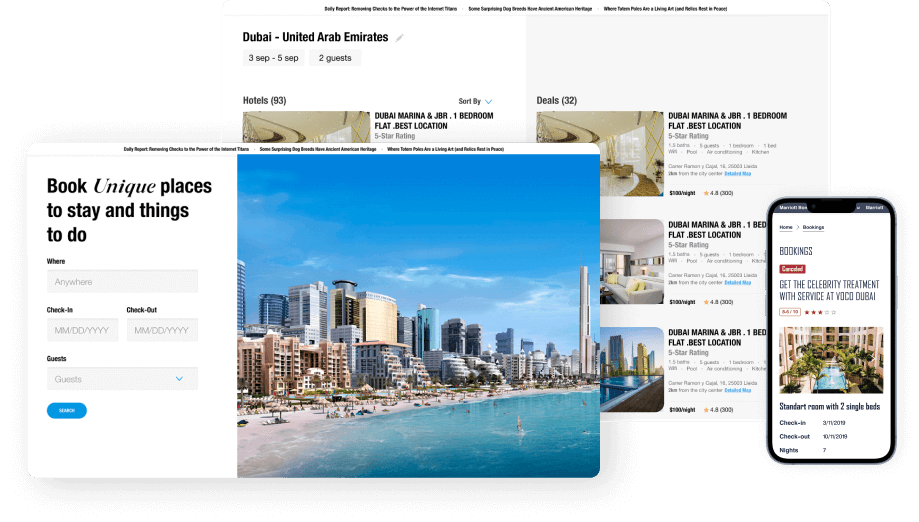 hotel booking engine