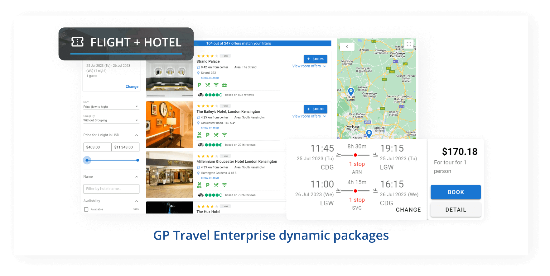GP Travel Enterprise Dynamic Packages