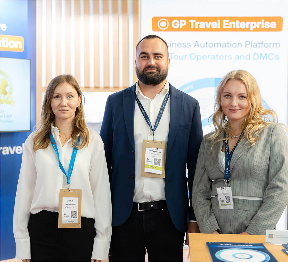 GP Team at travel event