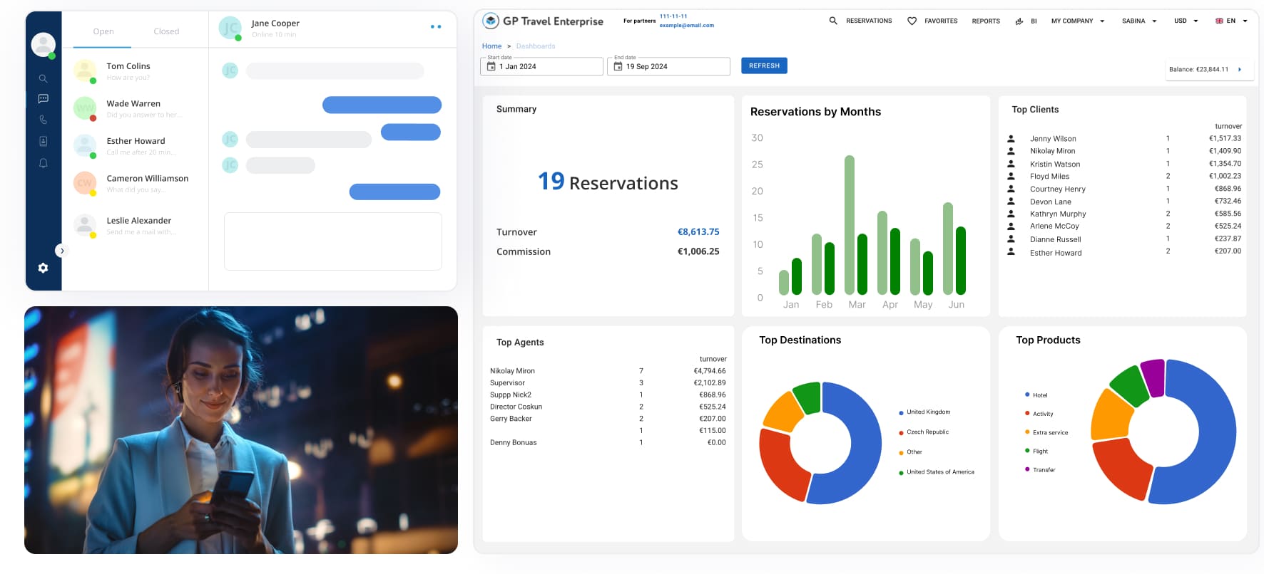 live chat and crm integration