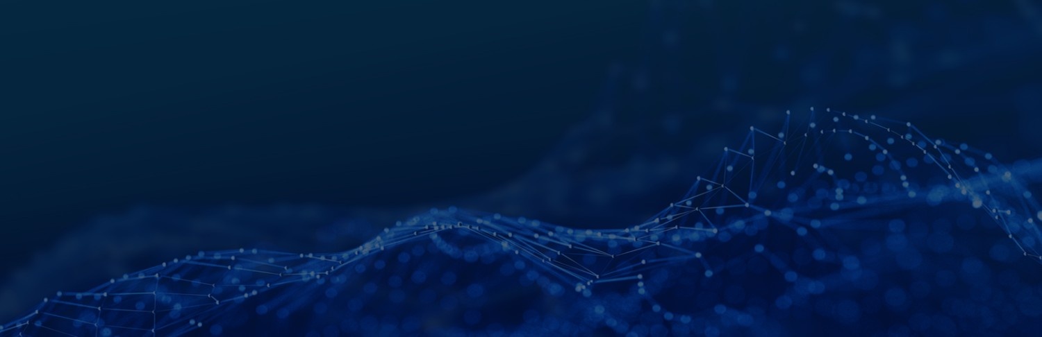 Dark blue tech geometry pattern