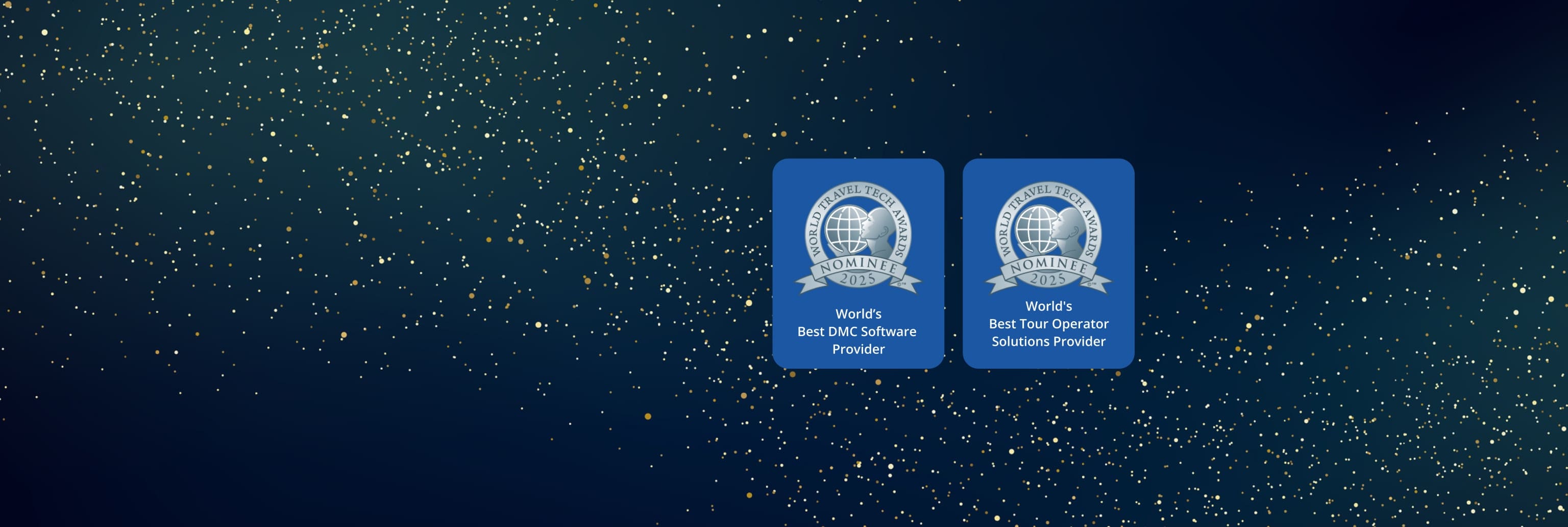 World Travel Tech awards nominations shields