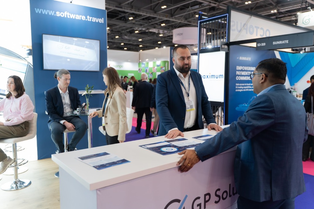 Business development representative of GP Solutions at WTM 2025 in London