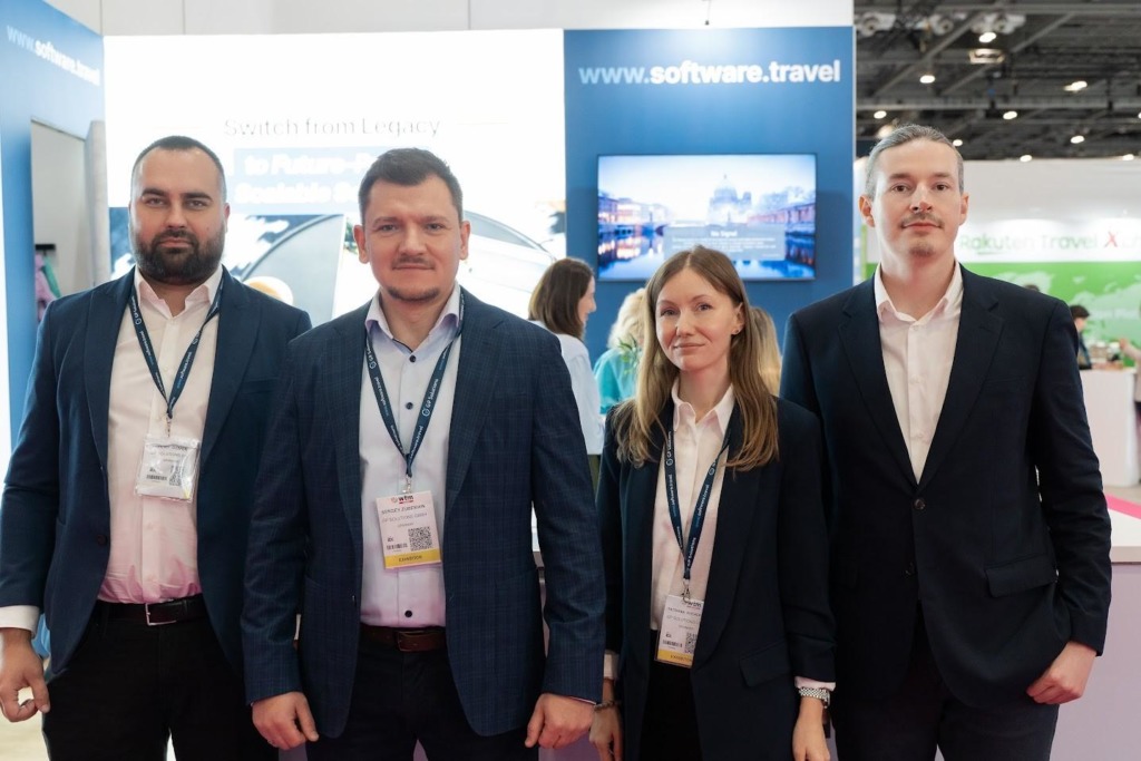 Business development representative of GP Solutions at WTM 2025 in London