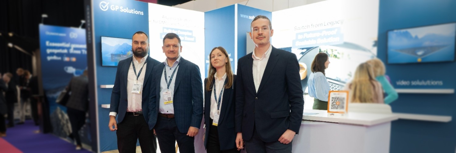 Business development representative of GP Solutions at WTM 2025 in London