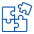 Four jigsaw puzzle pieces